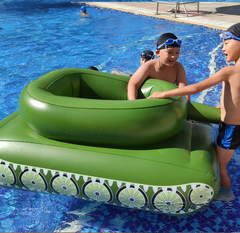Inflatable Tank With Souirt Gun