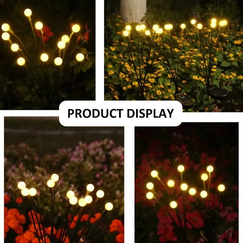 🔥Last Day 49% OFF - Solar Powered Firefly Garden Light