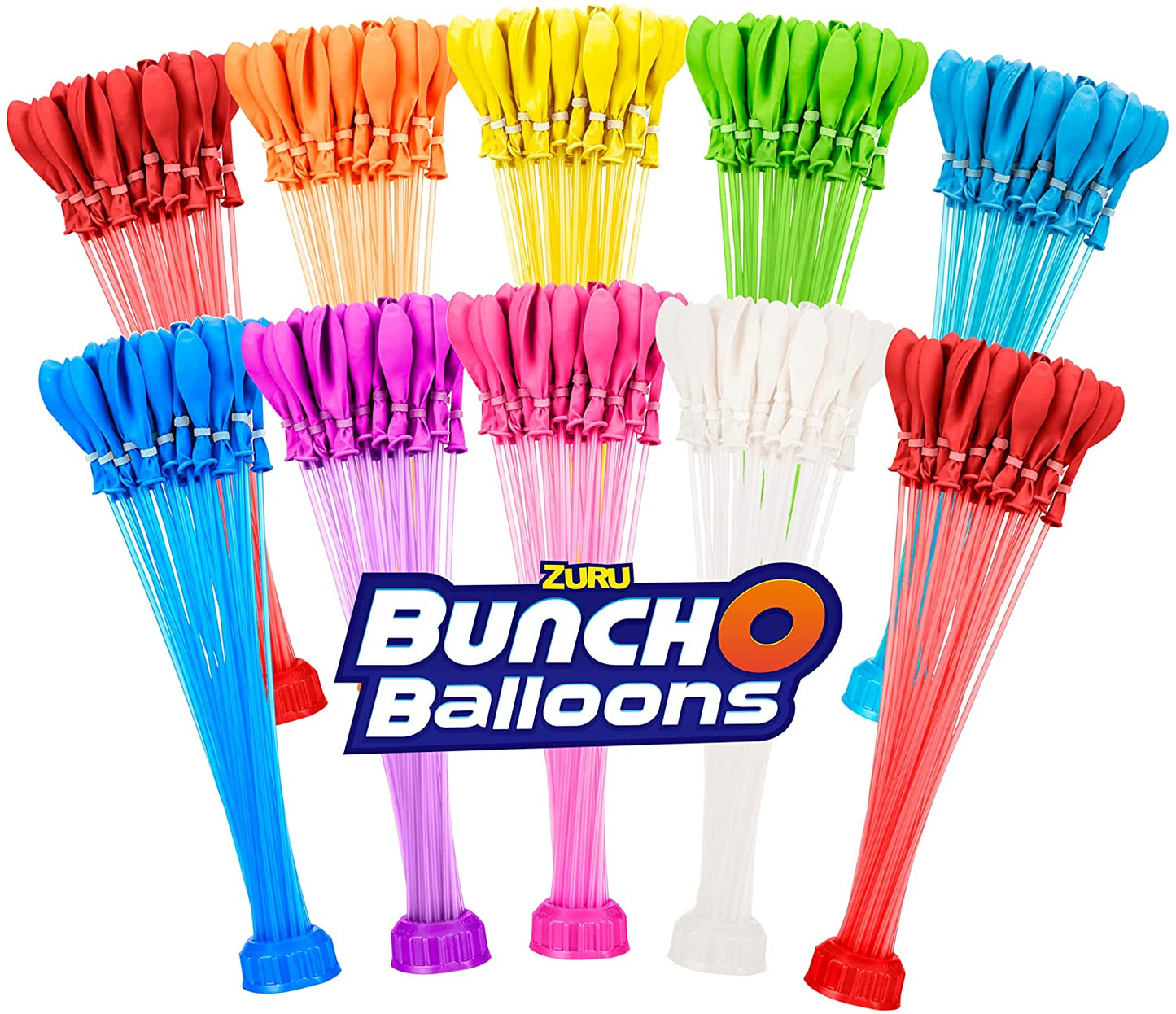 WATER BALLOONS - 330 Rapid-Fill Crazy Color Water Balloons (10 Pack) Exclusive