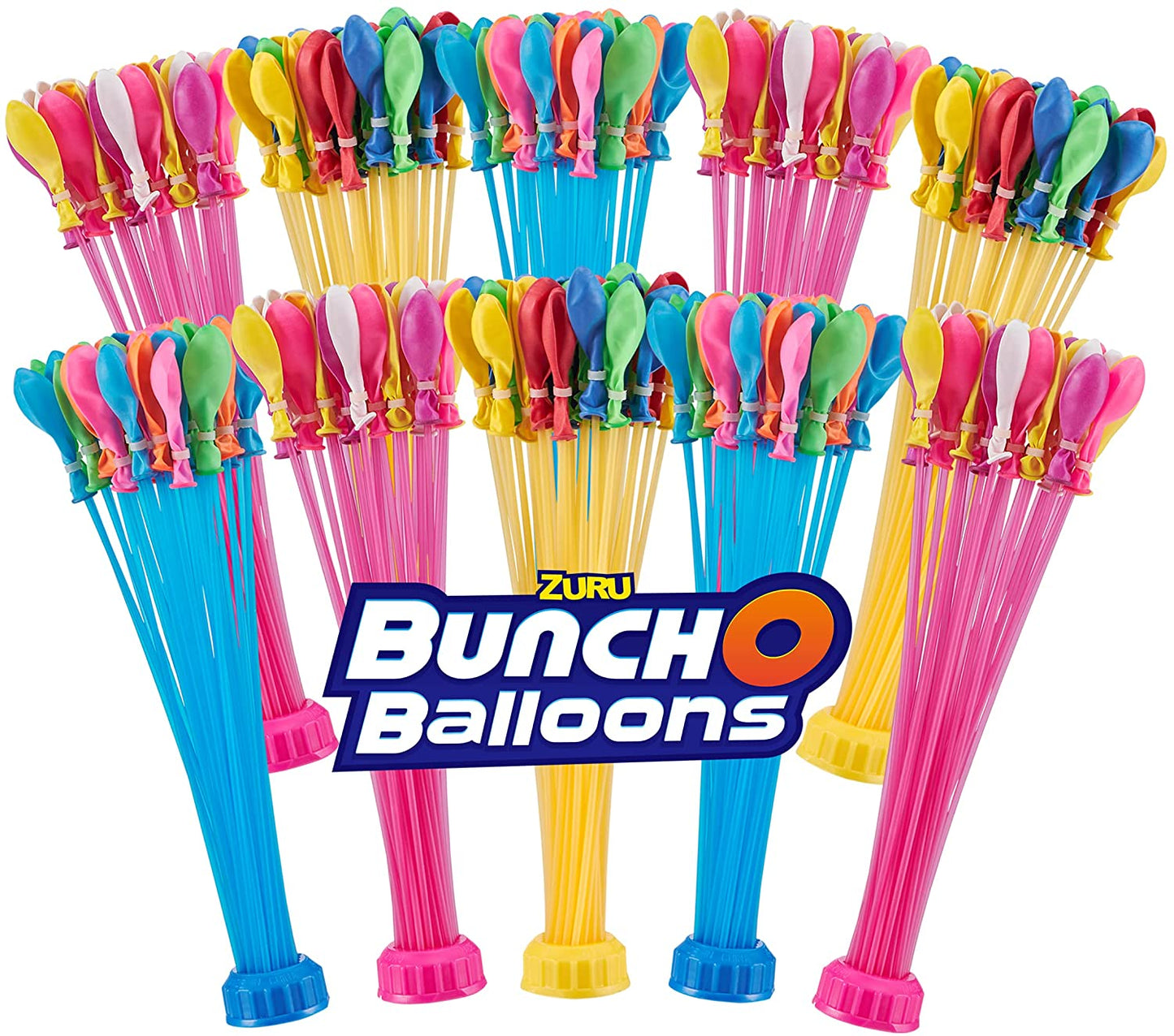 WATER BALLOONS - 330 Rapid-Fill Crazy Color Water Balloons (10 Pack) Exclusive