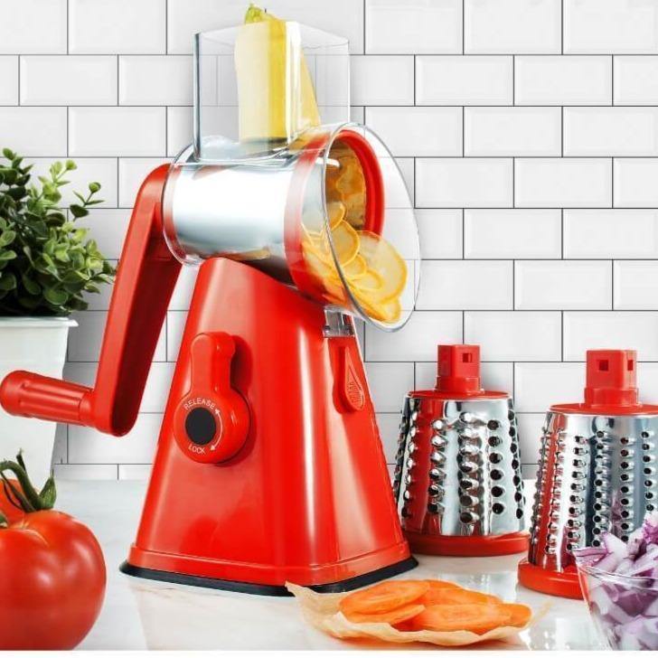 NutriSlicer 3 in 1 Food Slicer, Chopper, and Grater