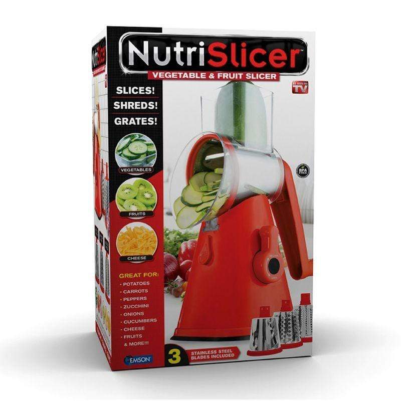 NutriSlicer 3 in 1 Food Slicer, Chopper, and Grater