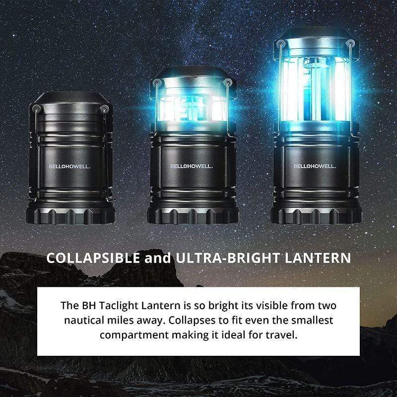 Set of 4 Mini TacLight Lanterns
