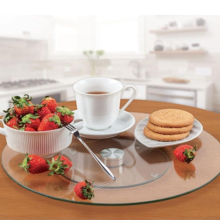 Tempered Glass Rotating Lazy Susan