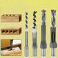 Woodworking Square Hole Drill Square Tenon Drill Angle Chisel