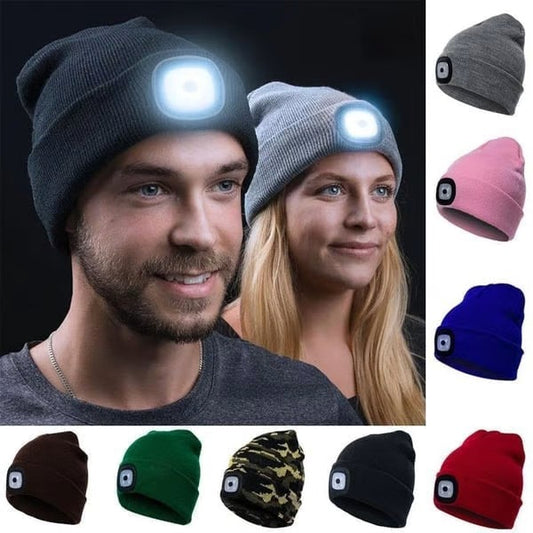 🎄CHRISTMAS SALE NOW-48% OFF-LED Knitted Winter Beanie Hat