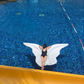 Angel Wings Inflatable Floating Bed Butterfly Floating Row Water Swimming Ring Air Cushion
