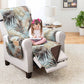 Extra Large Quilted Recliner Protector With Pockets